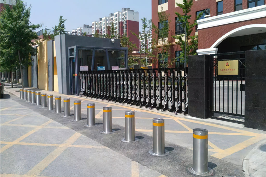 橋梁入口防爆型升降柱